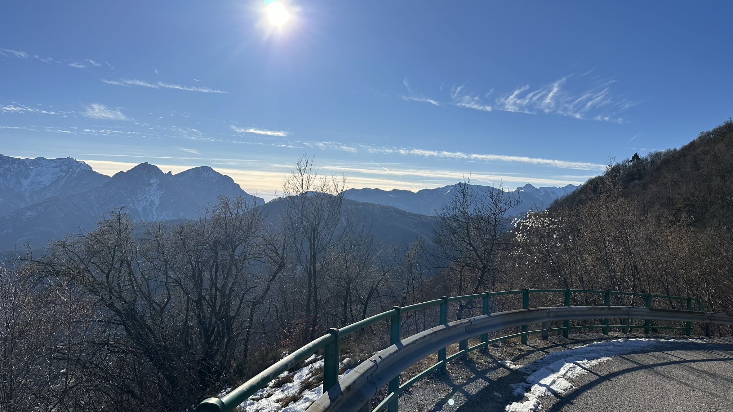 Carnia panoramica in moto